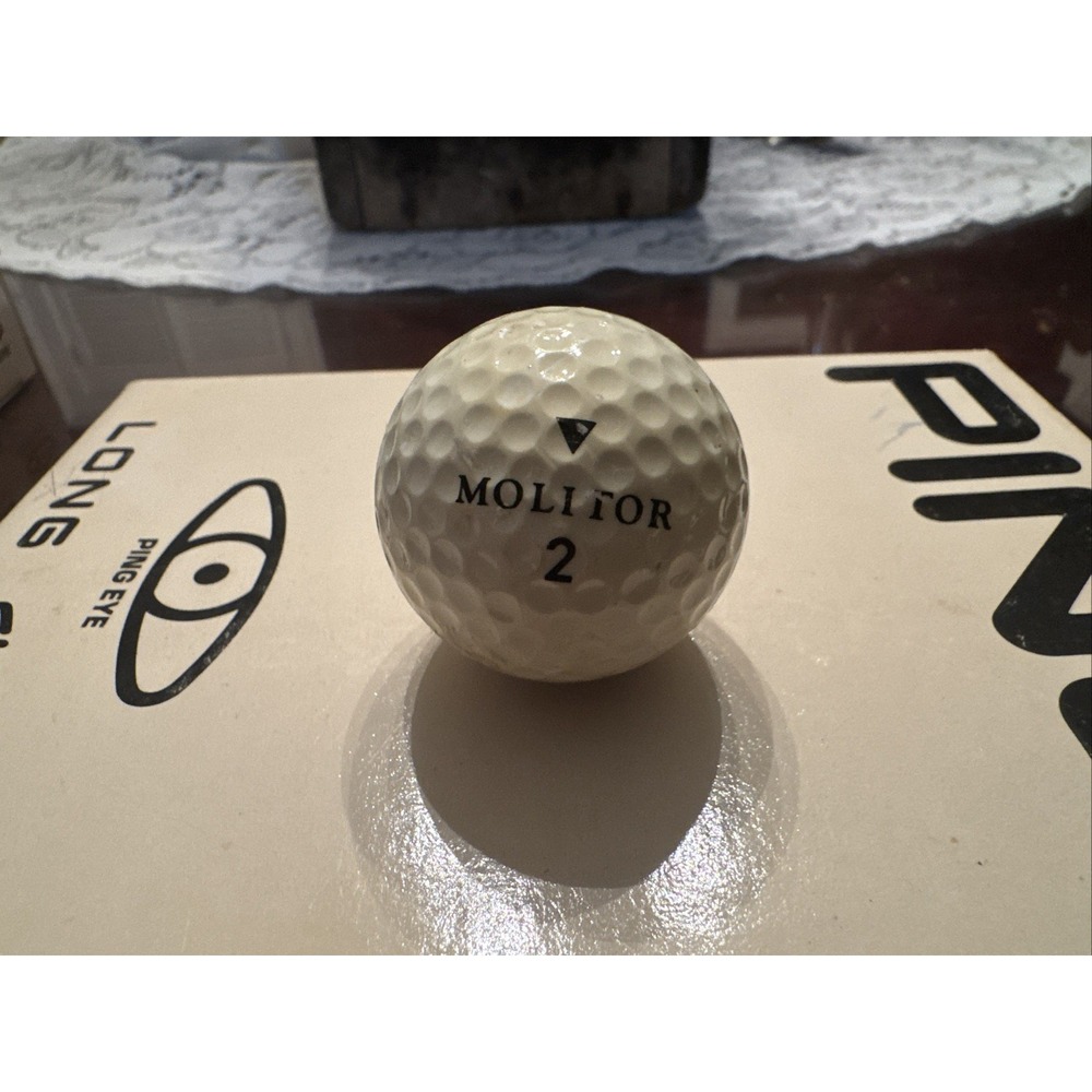 Vintage Golf Ball Molitor #2 Spalding 1970s-1980s
